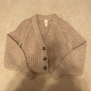 NWOT H&M Premium Collection Cardigan Size XS